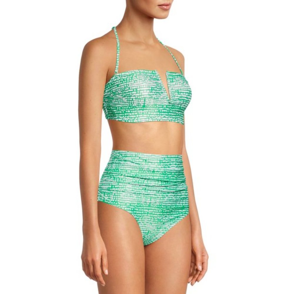 Catherine Malandrino 2pc Bandeau Swim Set